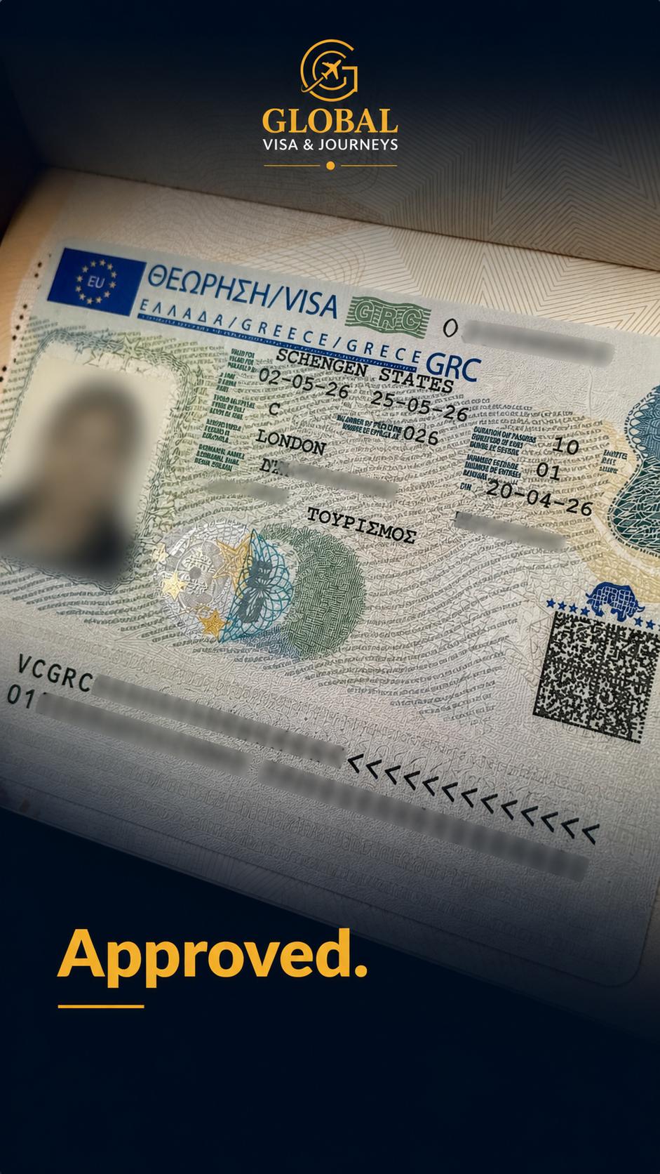 Visa approval — Emmanuel A.